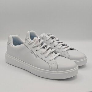 Cole Haan Grand Crosscourt Daily Sneaker Women’s Leather Shoes White